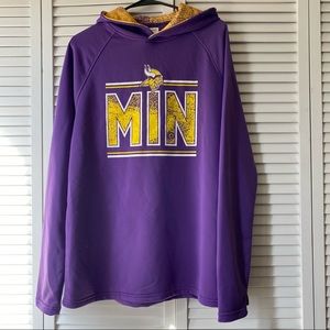 NFL Minnesota Vikings hoodie NWT